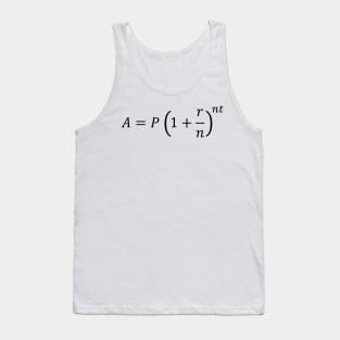 Compound Interest Formula Tank Top